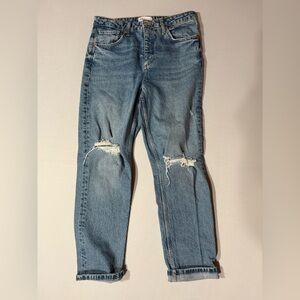 Zara Light Blue Denim Jeans